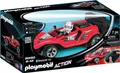 Produktbild: PLAYMOBIL Action Auto Renn- Rot Funkuhren 9090 RC Effects Leuchtend