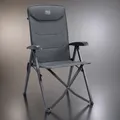 Produktbild: TIMBER RIDGE Campingstuhl 150 kg 4 Positionen gepolstert mit Tasche NEU OVP
