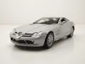 Produktbild: Mercedes SLR Mclaren 2002 silber Modellauto 1:24 Motormax