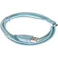 Produktbild: Cisco USB cable - USB (M) to mini-USB Type B (M) - 1.8 m - for 1921, 1921 4-pair, 1921 ADSL2 (1.80 m, USB 1.0) (CAB-CONSOLE-USB)
