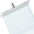 Produktbild: Eleganter 30x30cm Duschkopf mit selbstreinigenden Silikondüsen - 12