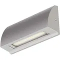 Produktbild: ledscom.de LED Wandleuchte / Treppenlicht SEGIN für außen, IP54, flach, Downlight, grau matt, eckig, 3,8 W, 265lm, warmweiß