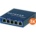 Produktbild: Netgear GS105 3-Pack (5 Ports) (42501722)