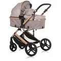 Produktbild: Chipolino Kombikinderwagen, Beige, Metall, 63x105x95 cm, unisex, Baby on Tour, Kinderwagen, Kombikinderwagen