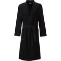 Produktbild: Egeria Adam black Herren Kimono Bademantel XL 100% Baumwolle