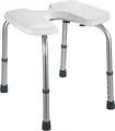 Produktbild: WENKO Hygienehocker Secura, höhenverstellbar, 120 kg Tragkraft
