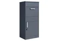Produktbild: ESTEXO Paketbox Briefkasten Paketkasten Standbriefkasten Paketbriefkasten Postbox Gr