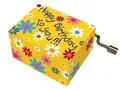 Produktbild: Fridolin 58406 Musikbox Spieluhr Happy Birthday mit Blumen