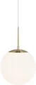 Produktbild: Nordlux Pendelleuchte GRANT, ohne Leuchtmittel, Hängeleuchte, Mundgeblasenes Glas, Messing Style