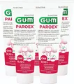 Produktbild: 5 x GUM Paroex Chlorhexidin Gel Zahnpasta 0.12% 75ml für die INTENSIVPFLEGE