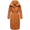 Produktbild: Navahoo Steppmantel Mirenaa Stylischer Damen Wintermantel mit Gürtel braun XXL (44)