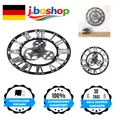 Produktbild: Römische Wanduhr 45 cm Metall Vintage Deko Wohnzimmer