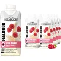 Produktbild: Layenberger Diät-Shake Slim Shake Fixfertig, Himbeer-Vanille, glutenfrei, 208 kcal pro Shake, je 330 ml, 8 Portionen