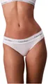 Produktbild: Calvin Klein Damen Slip Bikini Form mit Logobund, Weiß (White), XS
