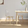 Produktbild: Esszimmerstühle 2 Stk. Transparent PET