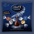 Produktbild: LINDOR Sharing Box BLAU , Teilen & Genießen Lindt Dunkle Mischung 249g