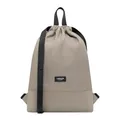 Produktbild: Turnbeutel Damen & Herren Grau - No 7 - Rucksack Damen für Sport und Festival...