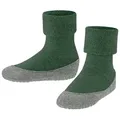 Produktbild: FALKE Socken Cosyshoe Teens (1-Paar) mit Merinowolle & rutschhemmender Sohle grün 29-30