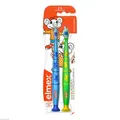 Produktbild: 2x ELMEX Kinder Zahnbürste Duo Pack 2 ST