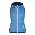 Produktbild: CMP Woman Reverse Vest FIX Hood cielo-dusty blue (10ZN) 38