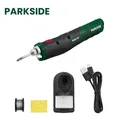 Produktbild: PARKSIDE 4 V Akku-Lötkolben PLKA 4 C3, mit USB-Ladekabel & Lötstation & Lötzinn