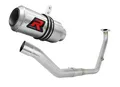 Produktbild: DOMINATOR Auspuffanlagen Schalldämpfer GP kompatibel mit MT 125 2021-2022