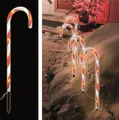 Produktbild: Zuckerstange Weihnachten Deko Gartenleuchtstäbe Leuchtstab Gartenstecker LED