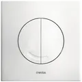 Produktbild: WISA XS WC-Bedientaste Argos DF weiss, Dualflush 2 Tasten, 16x16 cm, 8050414601