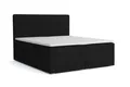Produktbild: Deine Möbel 24 Boxspringbett LOFT III Boxspring Komplettbett Polsterbett Bonellfederkernmatratzen (Schwarz Graphit, 3-St., Boxbett Cord Cord-Samt 120x200 140x200 160x200 180x200 200x200), inkl. Bettkasten Topper Matratzen H3 H4 Beige Creme Grau