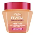 Produktbild: L'Oréal Paris Elvital Dream Length Fiber Mask, Regeneriert geschädigte Haarlängen, mit Peptiden, Haarkur speziell für langes, dünnes Haar, gegen Haarbruch, mehr Fülle & Glanz, 1x300ml