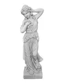 Produktbild: gartendekoparadies.de Statue der Lena, griechische Mythologie, Steinfigur, H. 95 cm, 48 kg, Grau, frostsicher aus Steinguss für Außenbereich
