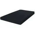 Produktbild: como Boxspring-Spannbettlaken  Uni Jersey 3700 , schwarz , Maße (cm): B: 90