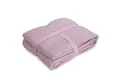 Produktbild: Home Creation Tagesdecke Musselin Decke 130x180 cm, Kuscheldecke aus Baumwolle & Fleece, weich, atmungsaktiv, flauschig, Wohndecke für Sofa, Bett