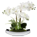 Produktbild: Briful Kunstblumen Orchideen Künstliche Phalaenopsis Bonsai Kunstblumen wie Echt im Topf Künstliche Blumen Deko für Wohnzimmer Badezimmer Tisch Dekoration, Höhe 38CM