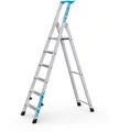 Produktbild: Zarges 42456 Stufen-Stehleiter klappbar einseitig 6 Stufen Plattform 1682814
