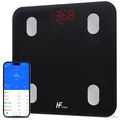 Produktbild: HFitness Körperfettwaage 19x Körperdaten Analysiert iOS und Android App intel...
