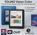 Produktbild: 📚 TOLINO Vision Color 1.Gen  7 Zoll HD 32GB E-Reader E-Book Tab Tablet  ✅