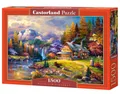 Produktbild: Castorland Puzzle Cottage Mountain Hideaway - 1500 Teile Landschaft