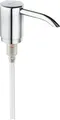 Produktbild: Keuco Ersatzpumpe für Lotionspender (Pumpenkopf chrom, lose, einfache Dosierung) 04950010001, Weiß