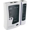 Produktbild: Schwaiger Netzwerkkabeltester RJ45/RJ11 weiss (Kabeltester) (NWM1 531)