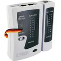 Produktbild: SCHWAIGER NWM1 531 Netzwerkkabel-Tester Kabeltester RJ45 RJ11 Patchkabel LAN-Kabel Tester ISDN-Test Netzwerktester Ethernet-Tester PIN-Belegungstest