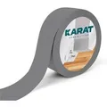 Produktbild: KARAT Weichsockelleiste Riga 19 x 19 mm PVC Kantenschutz Zuschneidbar Selbstklebend Acrylband Grau 15 Meter