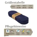 Produktbild: Fiera Besa Sneakersocken 5 Paar Damen & Herren, Unisex-Socken, Füßlinge blau 35-38