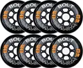 Produktbild: Bolt 90 MM 85A 8-Wheel Pack W ILQ 9 – Black – 30F3013