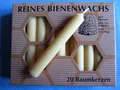 Produktbild: 20 Stück Baumkerzen 100 % Bienenwachs Christbaumkerzen