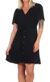 Produktbild: VERO MODA Damen Viskose Mini-Kleid Kurzarmkleid VMAlba 10292845 Black L