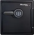Produktbild: Master Lock Tresor Feuerfest und Wasserdicht mit Zahlencode, Dreifacher Schutz - Flug, Feuer und Flut, elektronische Kombination, 33,6L, 45.3 x 41.5