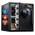 Produktbild: Master Lock Tresor Feuerfest und Wasserdicht mit Zahlencode, Dreifacher Schutz - Flug, Feuer und Flut, elektronische Kombination, 33,6L, 45.3 x 41.5 x 49.1 cm