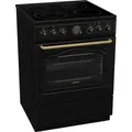 Produktbild: Gorenje Classico Collection GECS6B70CLB Standherd Schwarz - Schwarz