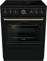Produktbild: 740765 Gorenje GECS6B70CLB schwarz/gold ~D~